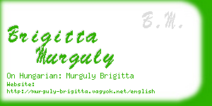 brigitta murguly business card